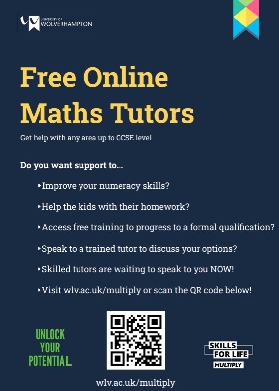 Free Help For Parents And Carers To Boost Maths Skills – Moseley Park